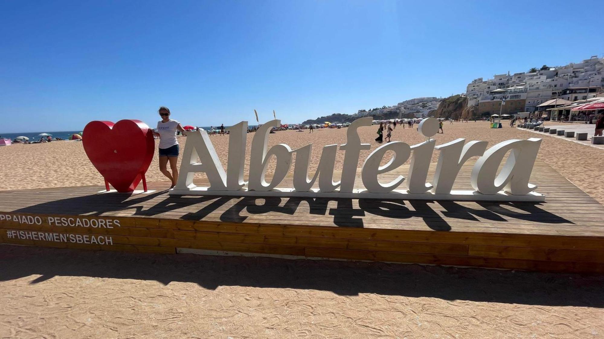 Charmant Appartement A 1Km De La Plage, Avec Piscine A Albufeira Exteriér fotografie